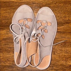 Clarks Artisan Lace-up Wedges